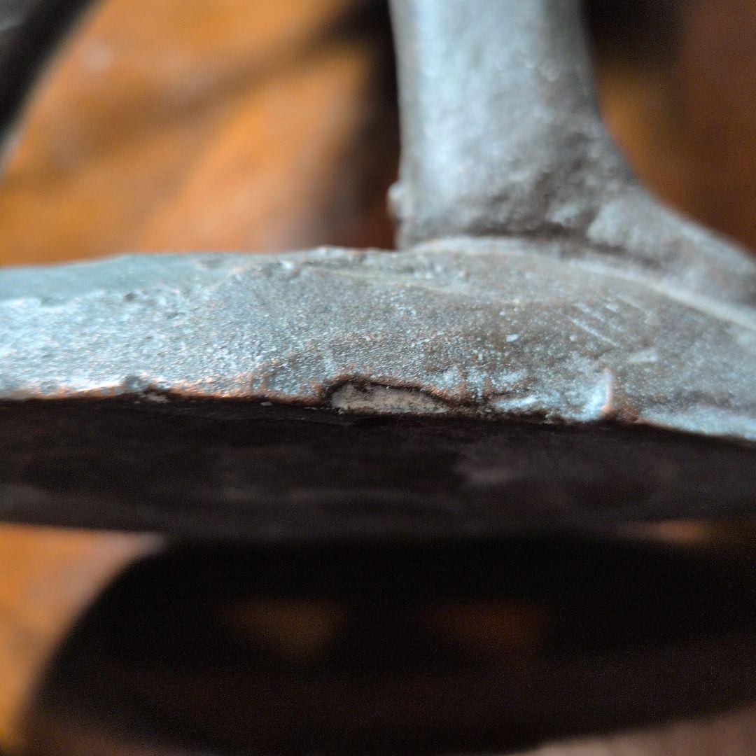 軍人像 人物不明 40センチ