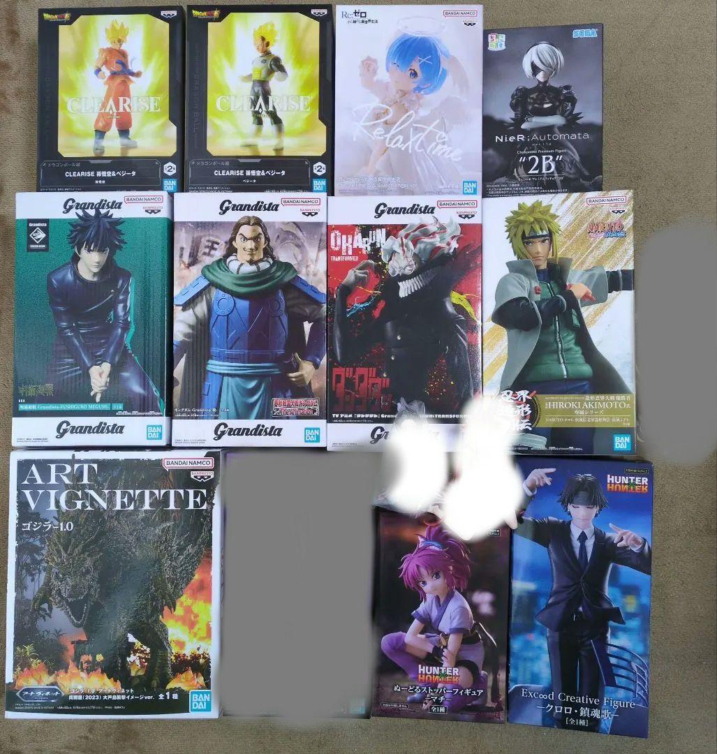 プライズフィギュアまとめ売り 18体 波風ミナト フリーレン オカルン 騰 プライズ フィギュア キングダム フリーレン ナルト 進撃の巨人