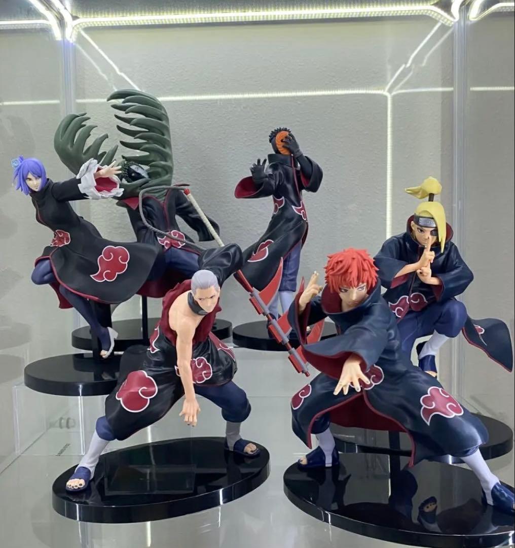 NARUTO フィギュアVIBRATION STARS 暁6種セット - メルカリ