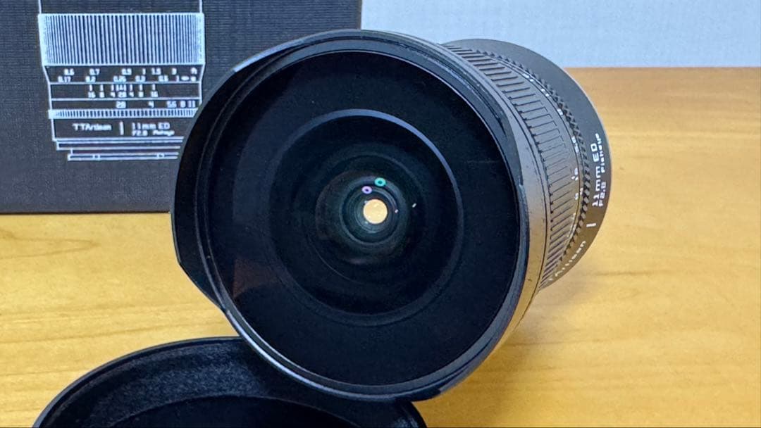 【新品同様】TTArtisan11mm f/2.8 Fisheye Zマウント