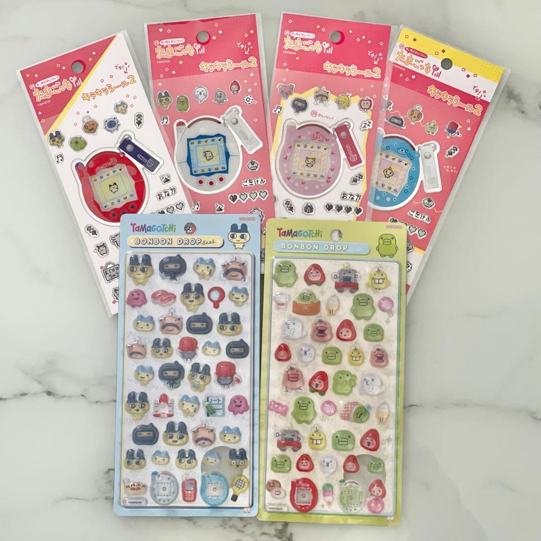 たまごっち ボンボンドロップ 正規品 キラキラシール2 シールセット