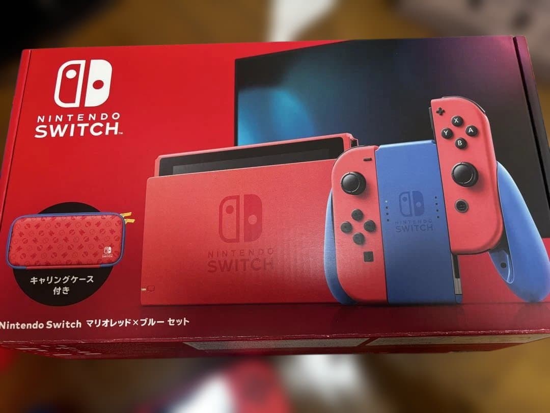 任天堂Switch 本体　マリオレッド Amazon.co.jp: Nintendo Switch(有機ELモデル) マリオレッド : ゲーム