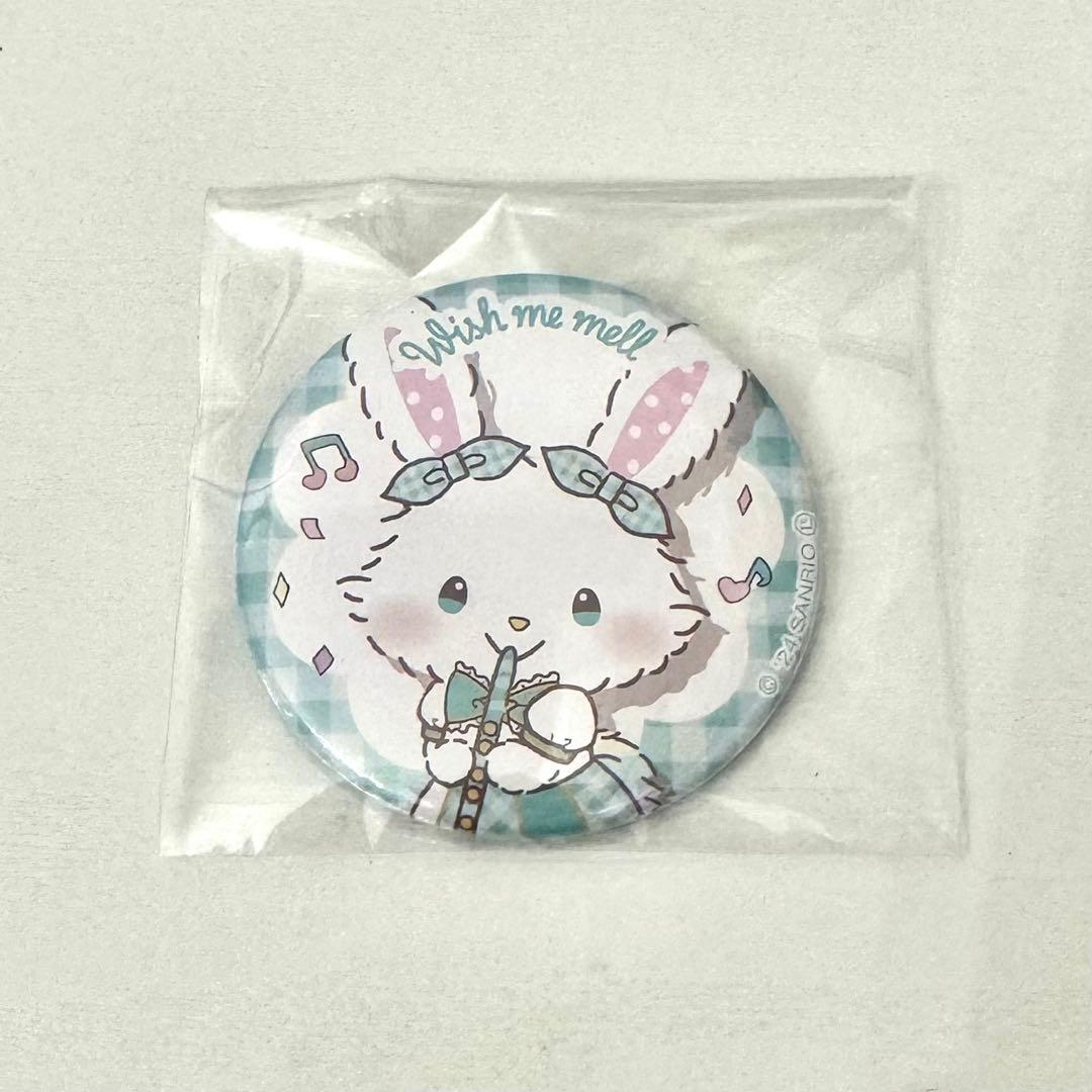 サンリオ むにゅぐるみパティオ 缶バッジ ウィッシュミーメル - メルカリ