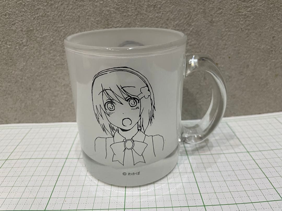 窓辺ななみ　グラスマグカップ　ノベルティ ASCII.jp：Windows 7を買うと「窓辺ななみマグカップ」が貰える！