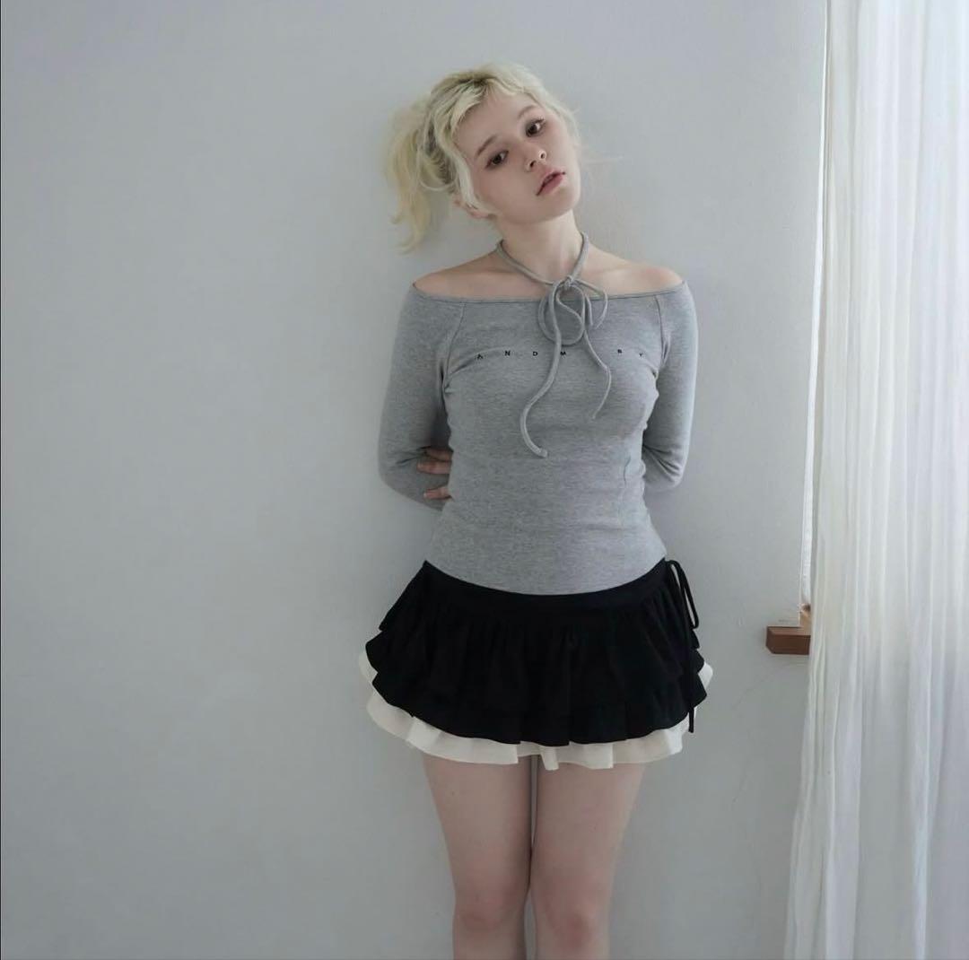 ANDMARY Mary logo choker tops - メルカリ