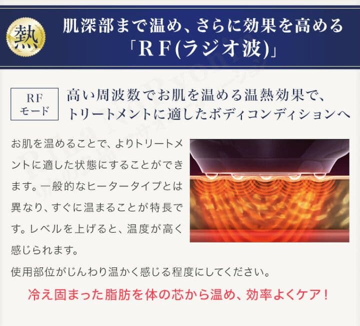 ヤーマン RFボーテ キャビスパRFコア#家庭用美容器