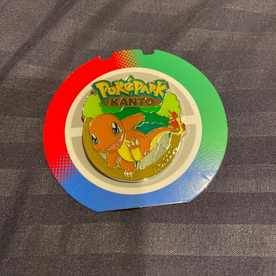 ポケパーク ポケパークカントー ピンバッジ ピンズ ヒトカゲ - メルカリ