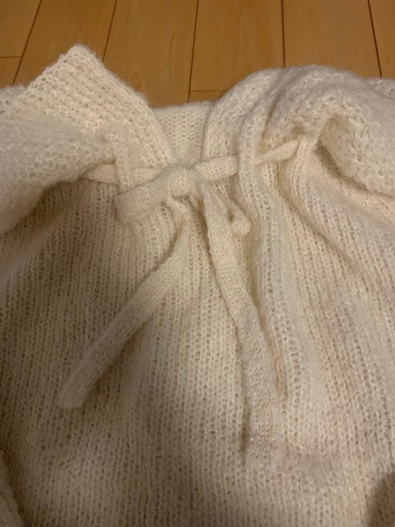 fofofofa HARVEST KNIT RICE WHITE白ニット 完売