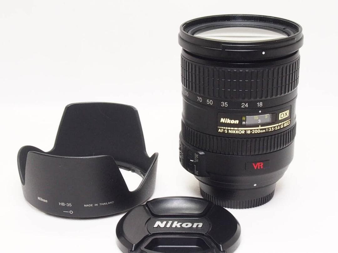 美品 Nikon AF-S DX 18-200mm F3.5-5.6G ED