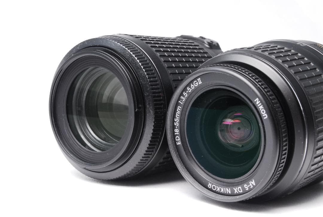 【新品級】Nikon D40x Wレンズセットデジタル一眼レフ スマホ転送