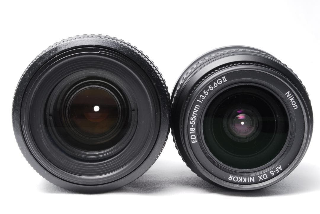 【新品級】Nikon D40x Wレンズセットデジタル一眼レフ スマホ転送