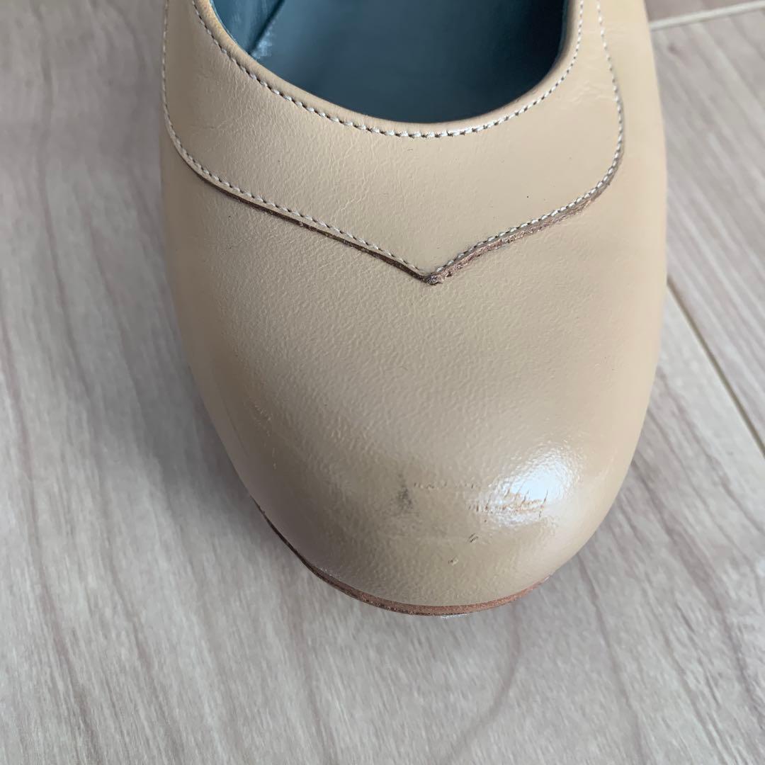 フラメンコシューズ 38.0Ｂ　イベリアセミプロベージュ