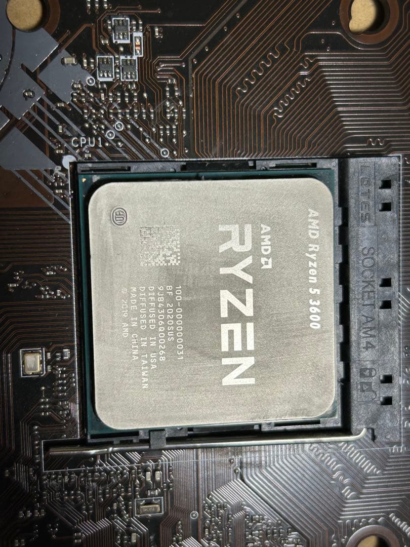 AMD Ryzen 5 3600 MSI B450M マザーボード セット AMD Ryzen 5 3600