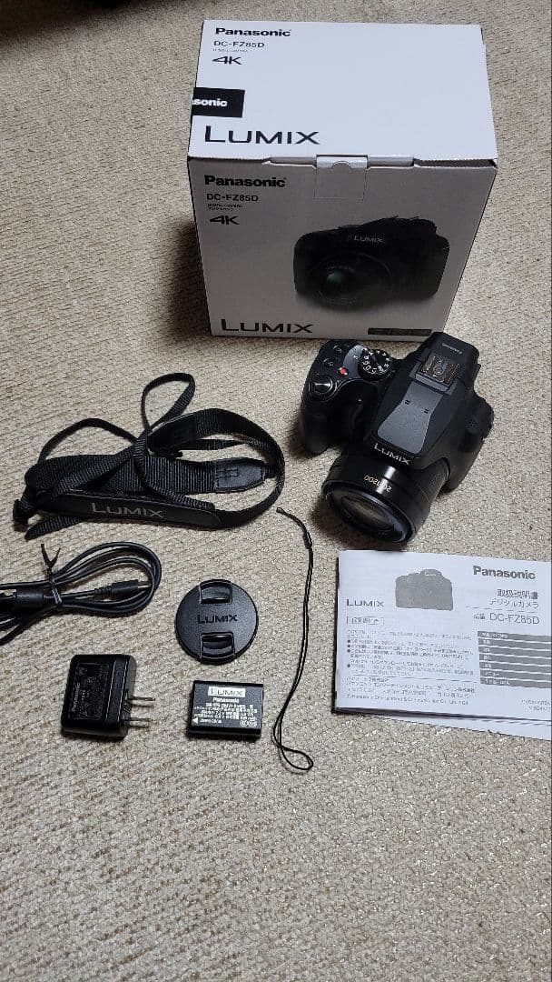 Panasonic LUMIX DC-FZ85D 4Kデジタルカメラ
