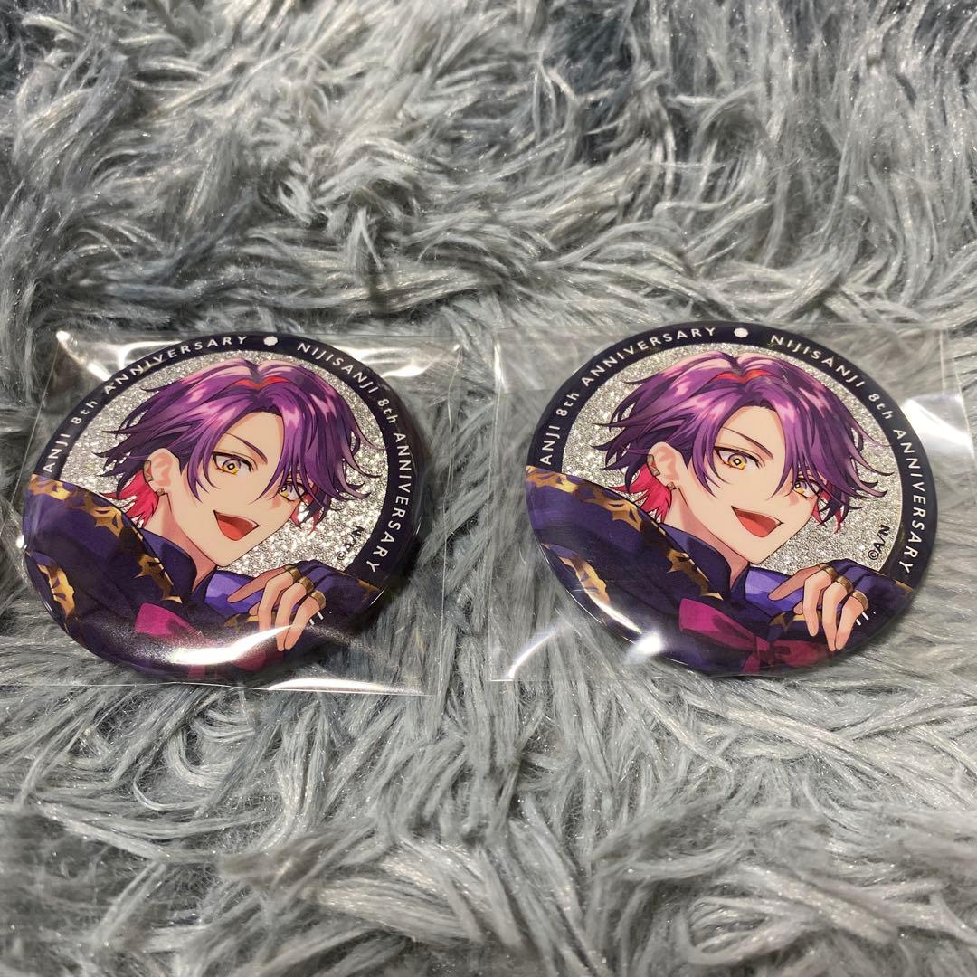 にじさんじ グリッター缶バッジ 8周年 渡会雲雀 - メルカリ