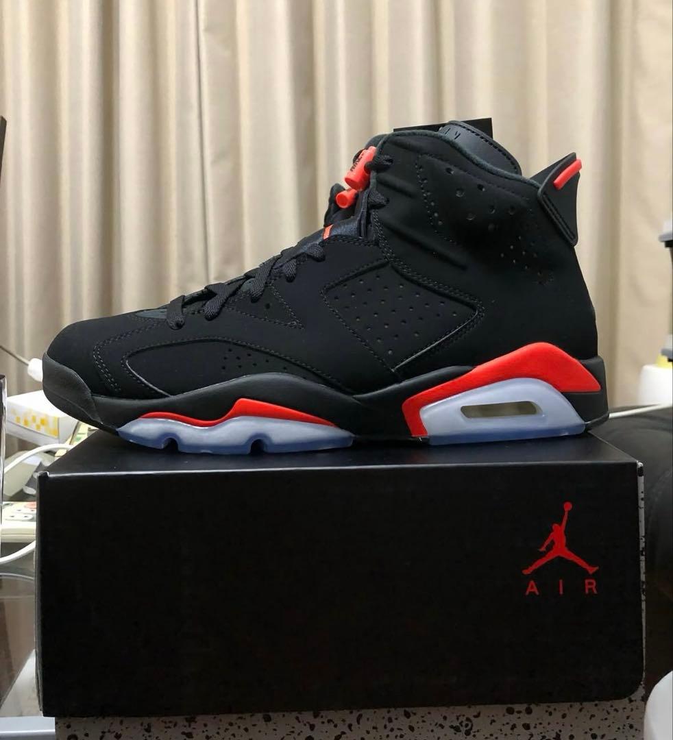エア ジョーダン 6 インフラレッド ブラックSalesman 27.0 - メルカリ