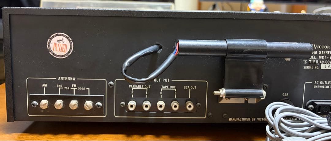 FM/AM ビクターステレオチューナーMODEL MCT-V7（動作確認済み）