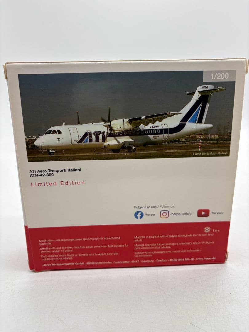 herpaWings ATR-42-300 1/200スケール - メルカリ