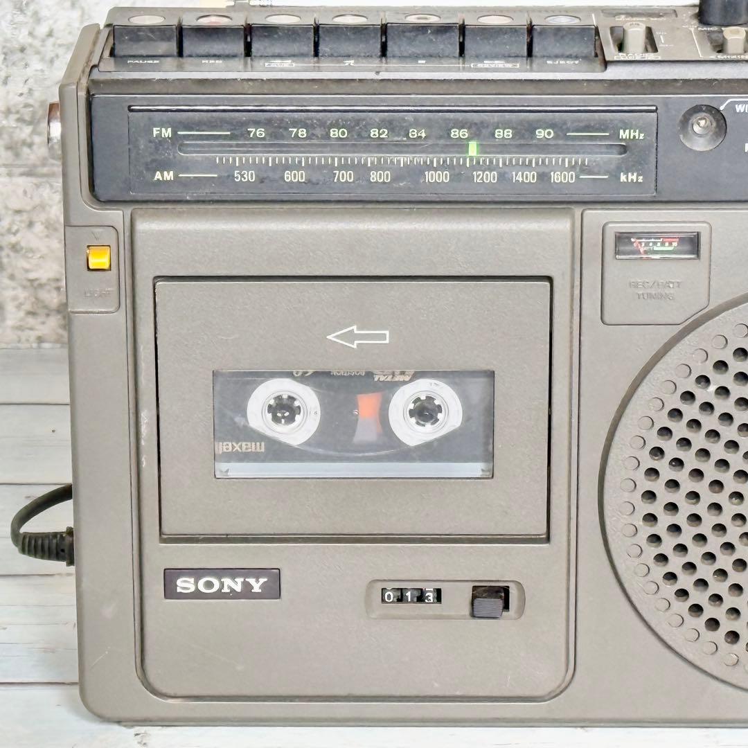 SONY FMマイク搭載ラジカセ CF-1880