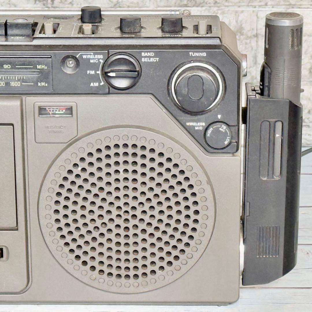 SONY FMマイク搭載ラジカセ CF-1880