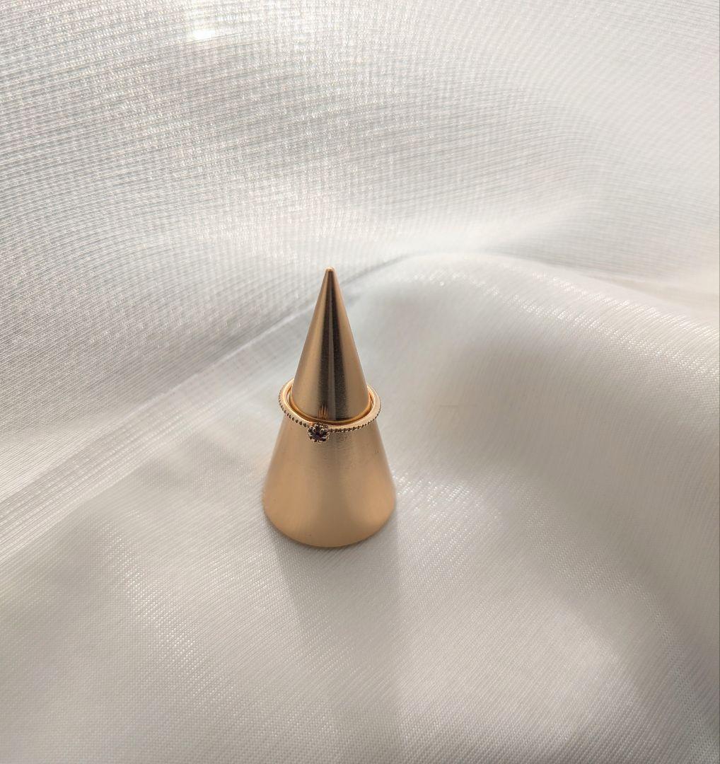 NOJESS リング ゴールド 3号 ルビー - メルカリ