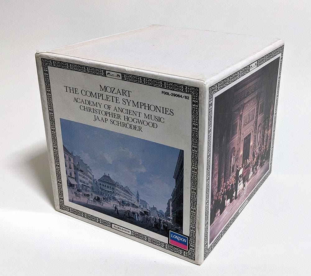 CD20枚組 モーツァルト交響曲全集 ホグウッド シュレーダー 交響曲全集 ホグウッド＆エンシェント室内管（19CD