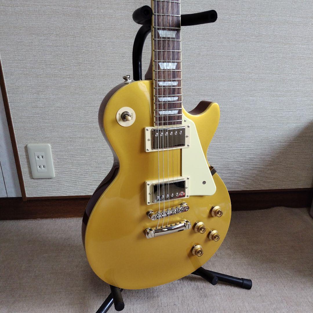 ソフトケース付 EPIPHONE les paul standard gold