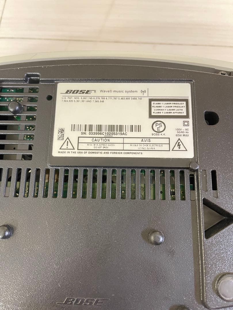 ラジオ・コンポ BOSE Wave music system