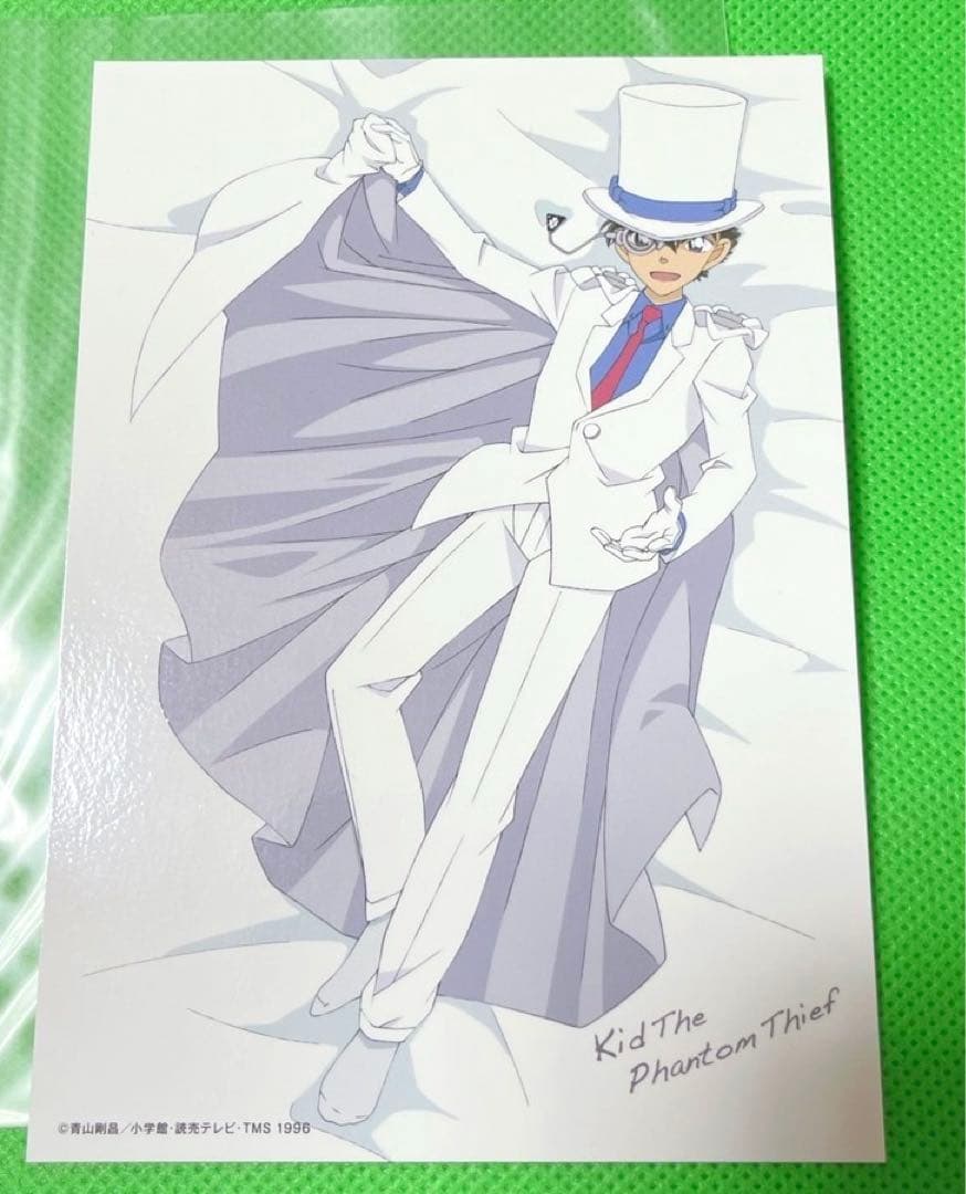 ◎459 名探偵コナン　ブロマイド　激レア　怪盗キッド 最終価格 名探偵コナン 怪盗キッド ブロマイド レア - メルカリ