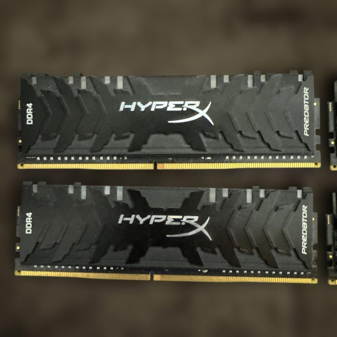 DDR4 8GB×4 HyperX