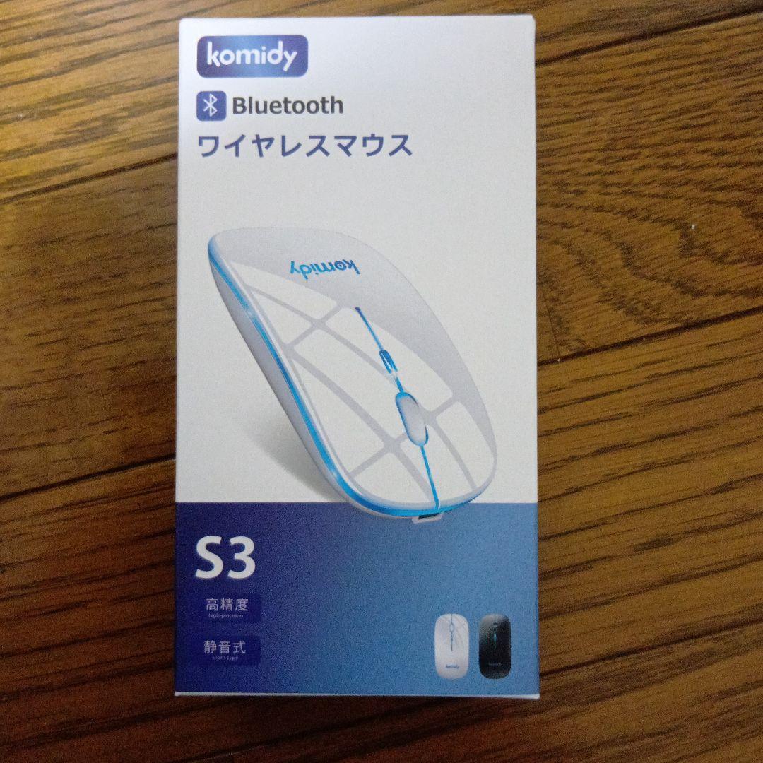 komidy Bluetooth ワイヤレスマウス S3 黒 箱無し - メルカリ