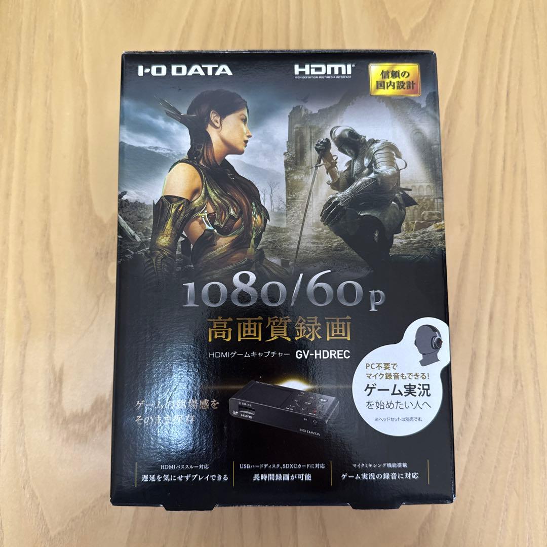 I-O DATA HDMIキャプチャーボード GV-HDRC - メルカリ
