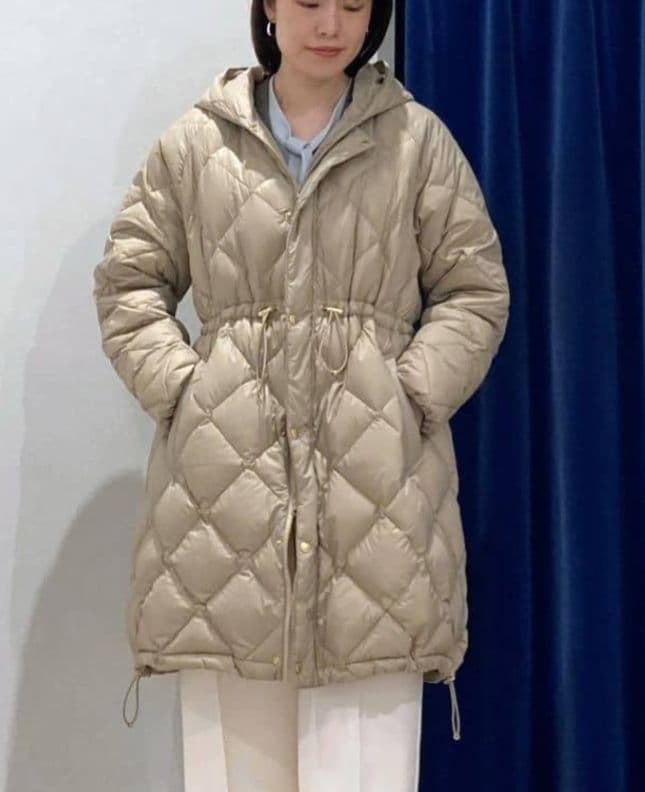 新作 NOLLEY'S 【TAION/タイオン】別注ミドル丈Aラインフードダウン TAION/タイオン】別注ミドル丈Aラインフードダウン | ノーリーズ