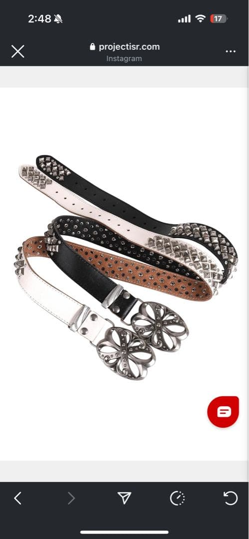 DND4DES正規品 y2kベルト スタッズ opium パンク ロック