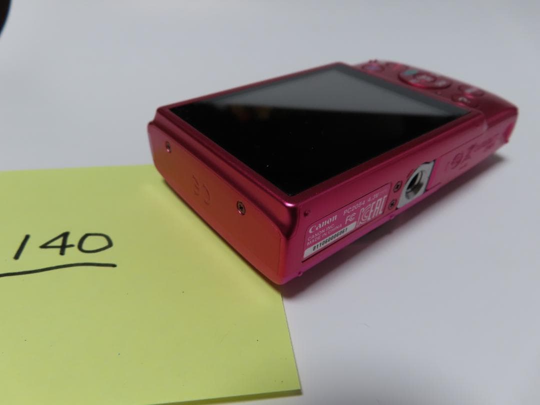 Canon IXY 140 ピンク