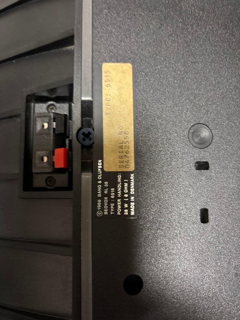 BANG & OLUFSEN BEOVOX RL35 美品