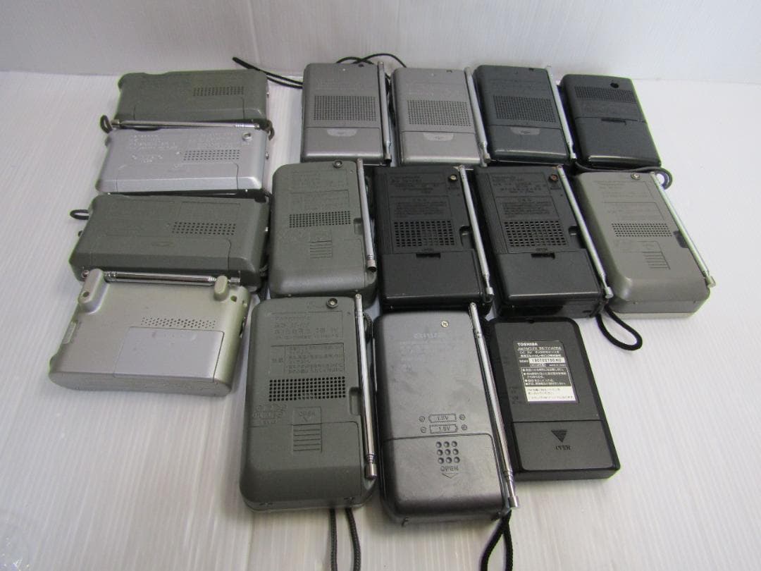 A2451 PANASONIC/SONY/TOSHIBA ラジオ 15台まとめ