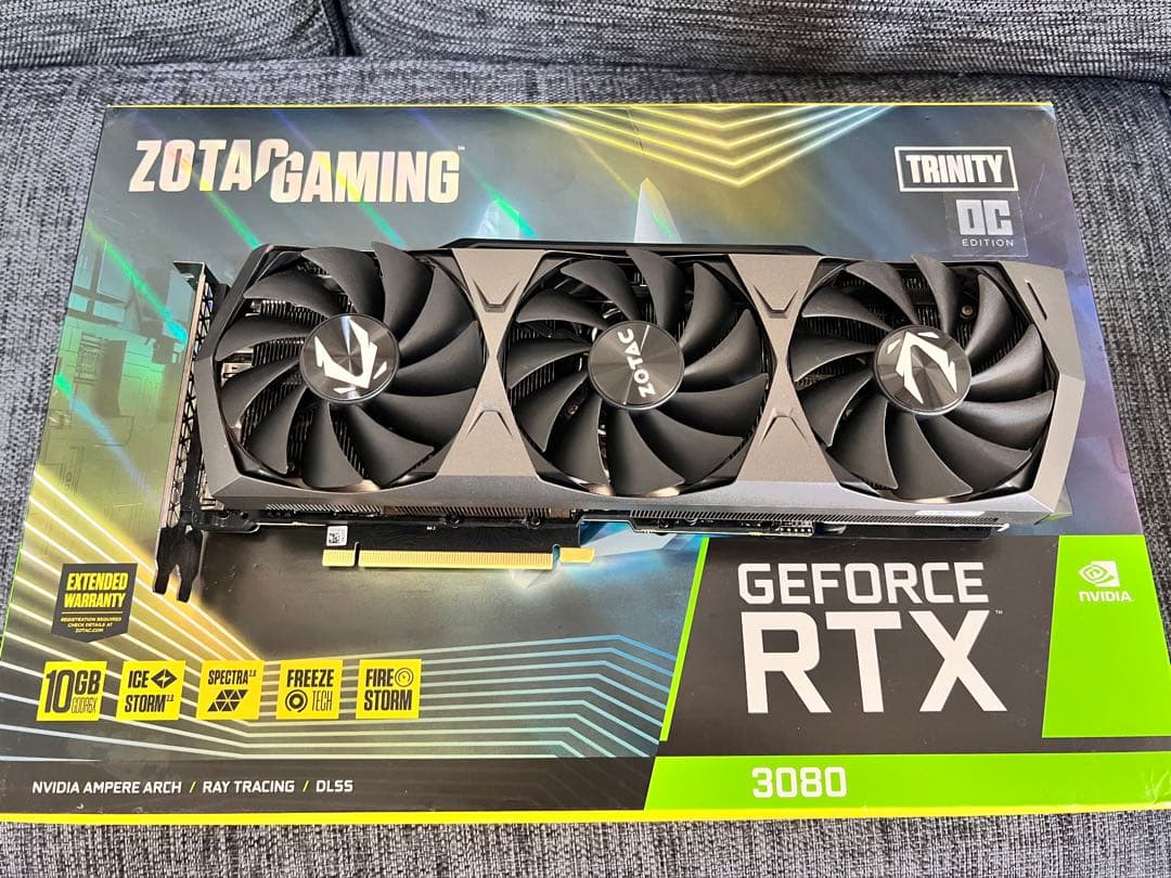 グラフィックボード・グラボ・ビデオカード ZOTAC GeForce RTX 3080 TRINITY OC LHR ZOTAC GAMING GeForce RTX 3080 Trinity OC | ZOTAC