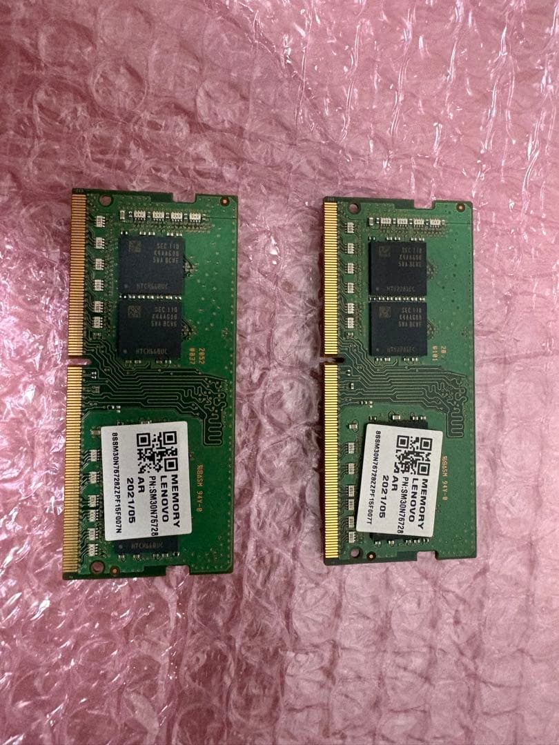 DDR4 16GB×2 メモリ PC4-3200 2枚セット　合計32gb