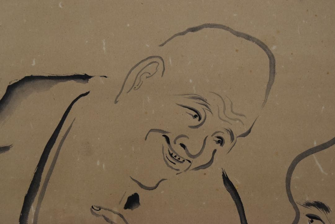 【真作】永平寺初代副貫首/丘球学/人物画賛/掛軸/名家伝来/Z-855 真作】永平寺初代副貫首/丘球学/人物画賛/掛軸/名家伝来/Z-855 - メルカリ