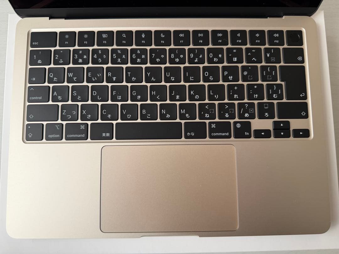 【美品】MacBook Air M3 13インチ 16G 512G スターライト