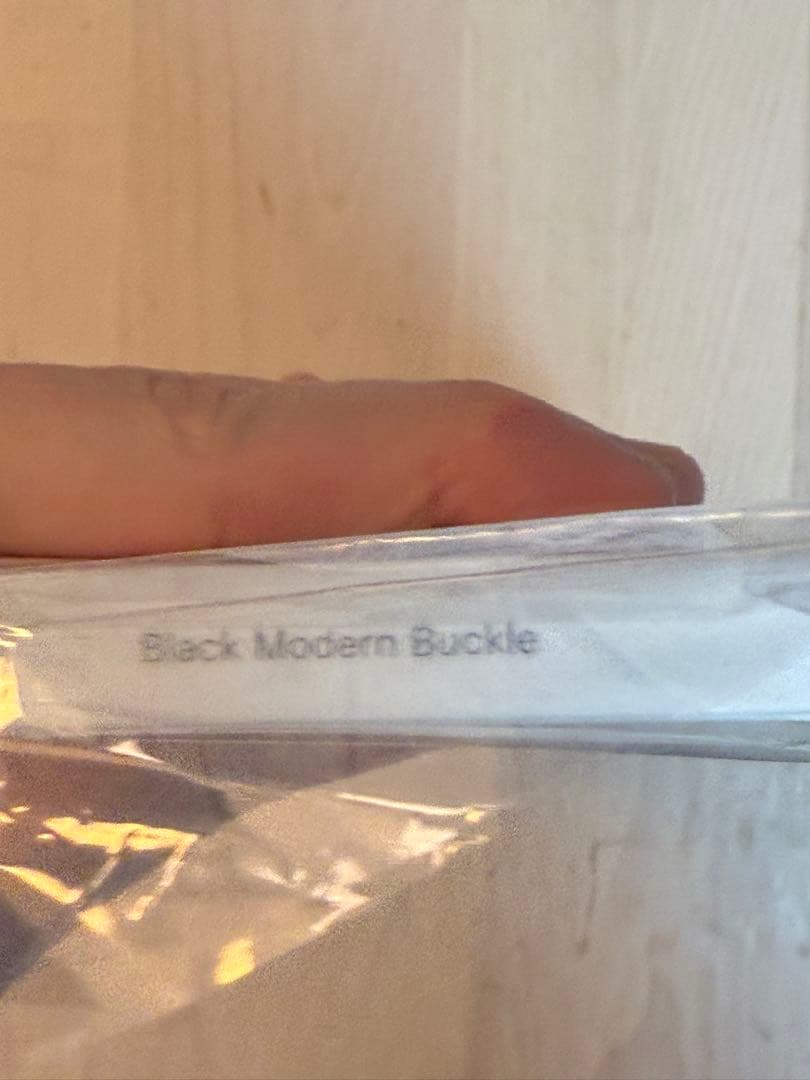 完全新品　純正Apple Watch モダンバックル L 40mm ブラック