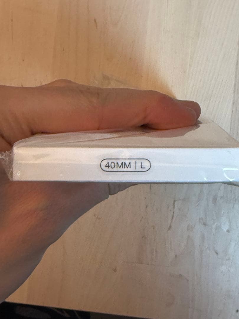 完全新品　純正Apple Watch モダンバックル L 40mm ブラック