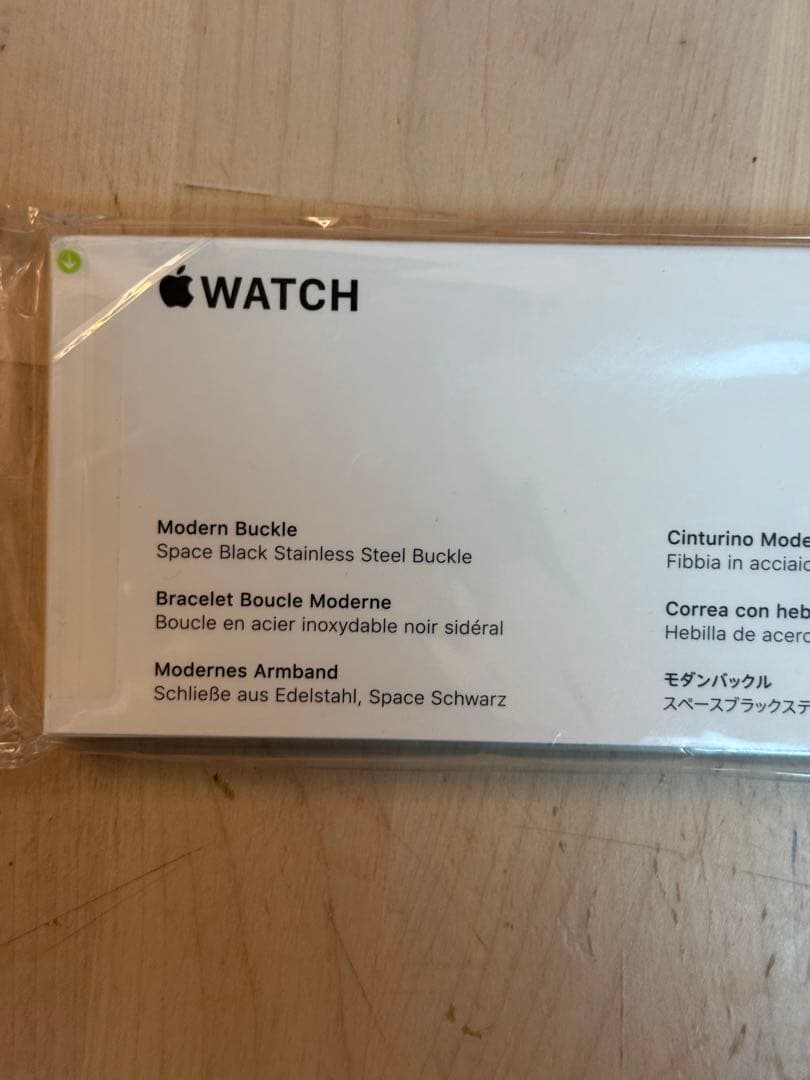 完全新品　純正Apple Watch モダンバックル L 40mm ブラック