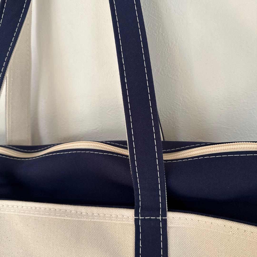 【L.L.Bean】USA製 ボートアンドトート ラージ ネイビー 新品未使用