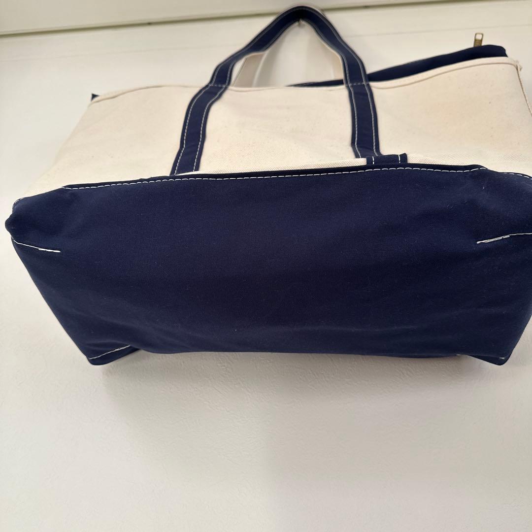 【L.L.Bean】USA製 ボートアンドトート ラージ ネイビー 新品未使用