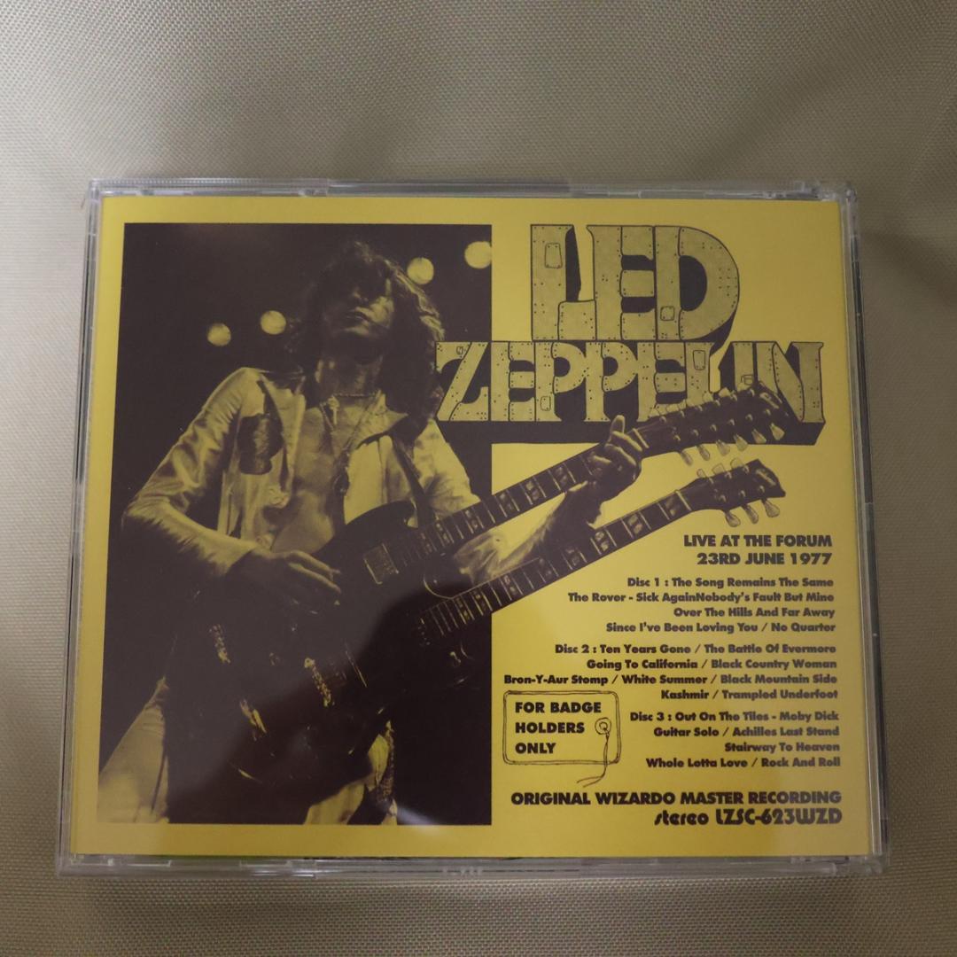 LED ZEPPELIN FOR BADGE HOLDERS ONLY 3CD - メルカリ