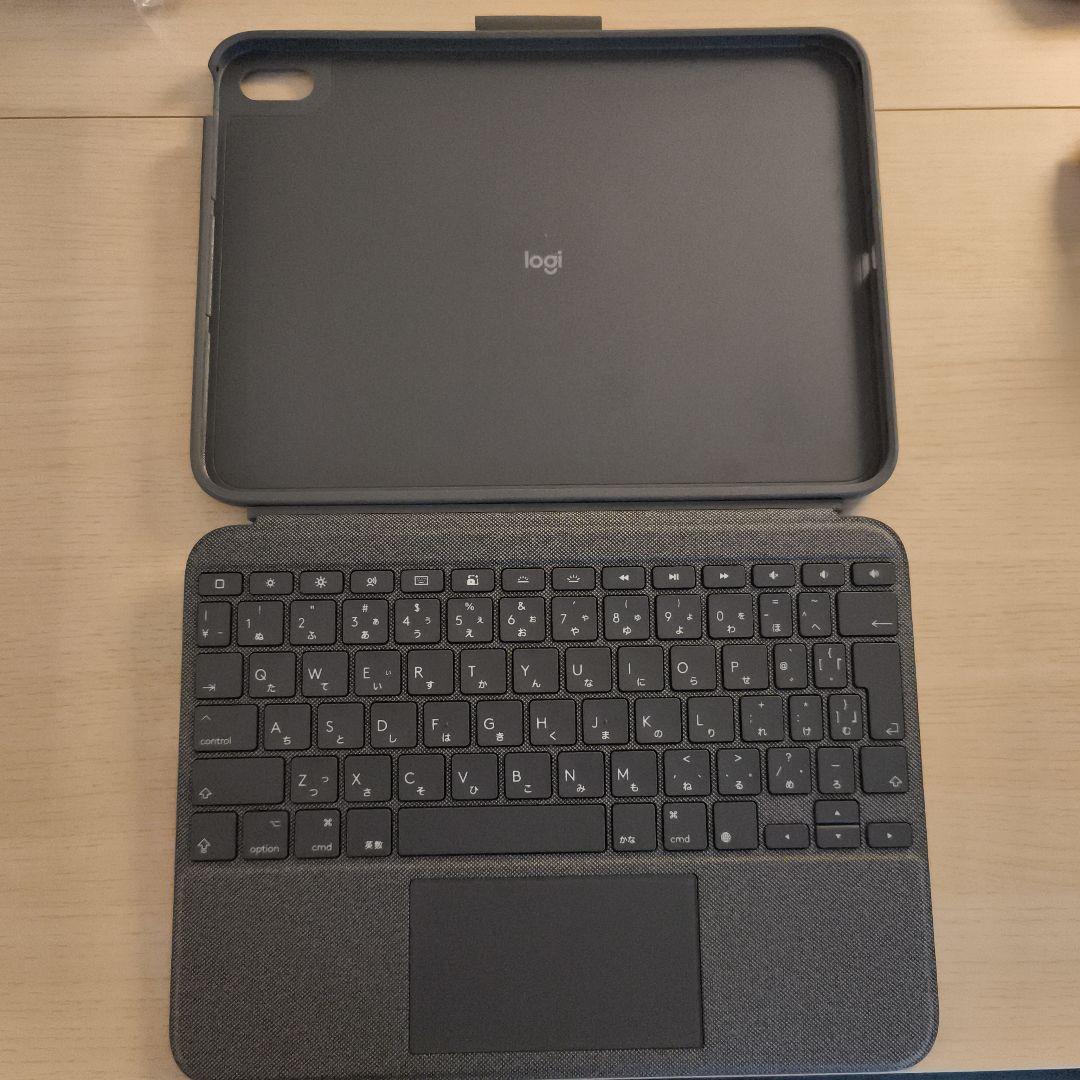 LOGICOOL COMBO TOUCH iPad10世代 A16用ケース Logitech Combo Touch Keyboard Case for iPad (A16) - Apple