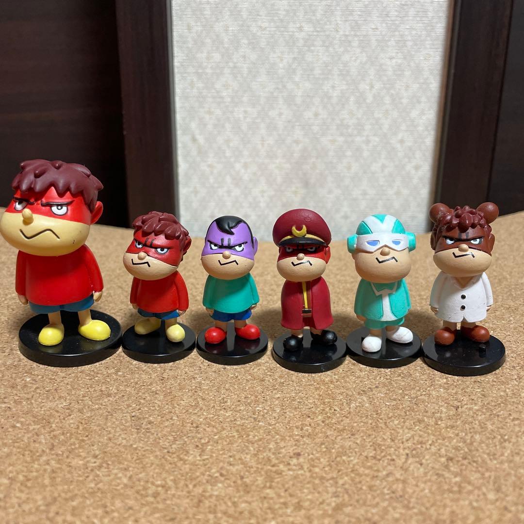 秘密結社鷹の爪団‼️アニメキャラクター フィギュアセット 6体 吉田