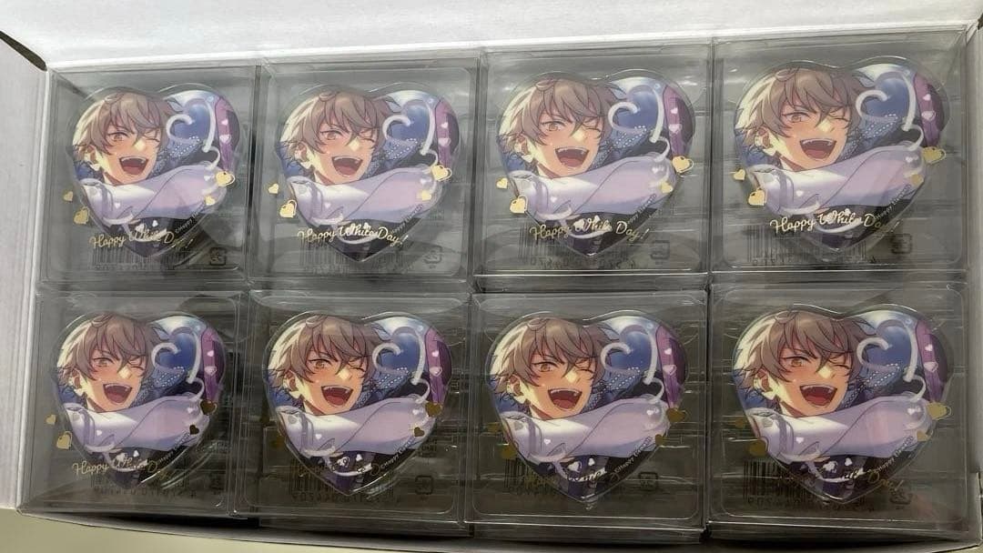 あんスタ 晃牙 缶バッジ ハンドBB ハート 40個 あんさんぶるスターズ あんスタ 大神晃牙 ハート缶バッジ - メルカリ